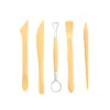 KeepSmiling herramientas de arcilla escultura de arcilla juego de 5 piezas de herramientas para cerámica herramientas para escultura de arcilla blanda venta al por mayor