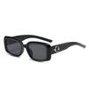 Nuevas gafas de sol GM para mujer, de alta calidad, de moda para hombre, para conducir, con protección UV, de cara grande, en color rojo neto, 5441