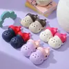 26 Años de Nuevos Modelos de Zuecos Transfronterizos para Niños y Niñas, Sandalias Cómodas Antideslizantes de Suela Suave, Cerradas para DIY, para Interiores y Exteriores