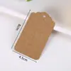 Marcador de Papel Kraft Retro con Forma Especial Personalizado al Por Mayor para Graffiti DIY, Etiqueta, Bolsa de Regalo para Empaque, Tarjeta de Mensaje