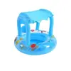 Flotador Inflable de PVC Hecho a Medida con Toldo y Diseño Engrosado, Diseño de Toldo y Protección Solar, Flotador para Sentarse