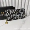 Cartera Larga Dijia al por Mayor Gran Capacidad Múltiples Ranuras para Tarjetas Billetera para Monedas con Identificación Cremallera para Mujer Bolso de Mano Versátil Ligero