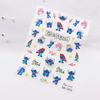 Camuflaje 5D en relieve dibujos animados lindos pegatinas para uñas sanliou coolomi gato KT Pooh stitch calcomanías para uñas