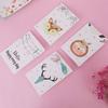 Cuaderno Pequeño, Bloc de Notas Lindo, Mini Cuaderno de Dibujos Animados, Cuaderno de Jardín de Infancia, Cuaderno Portátil, Cuaderno Portátil con Clavo para Montar