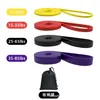 Bandas de resistencia para hombres, bandas de entrenamiento de fuerza para dominadas, bandas elásticas para modelado de cuerpo completo y quema de grasa para uso en casa