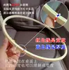 Aro de Bambú Engrosado DIY Aro Grande Material Tejido de Bambú Redondo Anillo Redondo de Madera Marco de Carrillón de Viento Portalámparas de Linterna Hecho a Mano