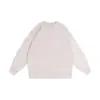 Chalecos de punto de cuello redondo de color liso de marca de moda para otoño e invierno, lavados con agua pesada para efecto envejecido retro, para imprimir LOGOTIPO, venta al por mayor