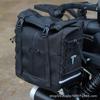 Adecuado para Bolsa Lateral para Manillar Spring Breeze 450clc Parachoques Anticaídas Estante Plegable para Respaldo Bolsa de Lona Bolsa de Cola Modificada
