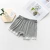 Verão Novas Calças de Segurança para Meninas Modal Dupla Camada Mais Leggings de Três Pontos Antiderrapante Shorts de Renda