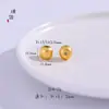Tienda de oro latón arena oro pulsera de cuentas viejas collar cuentas accesorios diy pulsera con cuentas para hombres y mujeres