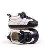 Sapatos de Passos de Bebê Primavera e Outono Novos Sapatos de Bebê Sapatos Tesouro Masculinos e Femininos Sapatos com Sola de Borracha Macia Respirável Antiderrapante