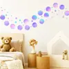 Xino Yg-H723 Pegatinas de Pared de Planeta Estrella Degradado Set de Cielo Estrellado para Habitación Infantil Dormitorio Decoración de Pared y Techo