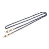 Corrente para óculos cordão para óculos anti-queda cinto para óculos corrente para óculos para presbíopes acessórios para óculos (superfície polida de contas)