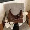 Transfronterizo 2026 Nuevo Bolso de Mano Vintage de Alta Gama Moda Femenina para Viajar al Trabajo Hombro Cruzado Bolso Dumpling