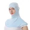 Gorra de Trabajo a Prueba de Polvo con Sudadera de Fábrica de Alimentos Gorra de Higiene para Catering Protección del Cuello Gorra Transpirable Lavable Elástica Anticaída del Cabello