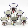 Caneca de Água Cerâmica Criativa Caneca de Chá Cerâmica Desenho Animado Fofa Caneca de Água Presente de Evento de Inauguração Caneca Clássica Huai