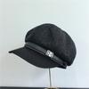 Sombrero Octagonal de Moda Estilo Little Chanel 2025 para Mujer, Gorra de Boina Casual Elegante de Otoño, Gorra de Béisbol con Protección Solar para Viajes Tendencia