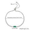 Pulsera Geométrica Minimalista Europea y Americana con Piedra de Nacimiento y Doce Piedras del Zodiaco, Lujo Ligero, Estilo Vintage de Gama Alta para Mujer, Venta al por Mayor Popular Transfronteriza