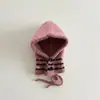 Conjunto de Gorro y Bufanda Coreano Qiunan para Niños, Nuevo Modelo Invierno 2026, Gorro con Orejeras Estilo Ins para Bebé, Gorro de Punto para Bebé