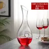 Vaso de cristal con un dispensador de vaso de vino Decantador botella de vino con asa