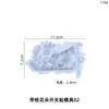 Amapola DIY Molde de Resina de Cristal Flor Panel de Interruptor Decoración Colección Variada Moldes de Silicona Venta al por Mayor