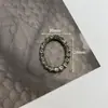Acessórios de liga cinza com diamantes vazados estilo coreano joias simples de coração oval acessórios de cabelo feitos à mão bolsa sapatos acessórios de flor