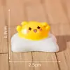 Adornos de Animales Bebé Huevo Amarillo Adornos para Coche DIY Adornos para Cuerda de Cabello Adornos para Llavero Accesorios Adornos Pequeños de Escritorio