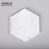 Posavasos de mármol natural de fábrica restaurante sala de estar cafetería decoración del hogar nórdico sala de muestras hotel atuendo suave