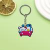 Llavero creativo de la serie Hello Kitty de AliExpress. Pequeño regalo. Llavero de coche de moda.