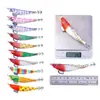 Nova Isca Aço Fio Camarão Banana Luminoso Afundante Três Costuras Camarão 12cm 14.3g Camarão Imitação Camarão Madeira Gancho Lula