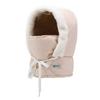 Gorro Lei Feng resistente al frío para hombre, de invierno, resistente al viento, con forro polar, cuello grueso, máscara integrada, para mujer, para ciclismo, coche eléctrico, cálido gorro de algodón.