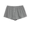Desejo Puro Meninas Quentes Shorts Listrados de Cintura Alta Chegada Nova de Verão Moda Versátil Soltos Slim Fit Casuais Esportivos Calças de Três Pontos