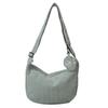 Nuevo bolso de hombro de moda para mujer, de pana japonesa, para estudiantes, de clase alta, versátil, de gran capacidad, tipo bandolera.