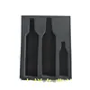 Caja de regalo con forro de esponja personalizado de fábrica, negra, de alta densidad, ignífuga, antiestática, con flocado interior.