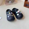 Zapatos con plataforma de suela gruesa para aumentar la altura, para mujer, nuevos de 2025, para usar en verano, eva, diarios, casuales, de suela gruesa, para la playa, frescos