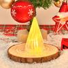 Mini árbol de Navidad, luz de noche creativa para dormitorio, lámpara de noche, decoración de ambiente, suministros de escritorio, pequeños adornos