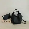 Bolso tote europeo y americano de alta calidad, bolso de axila vintage de primavera Maillard, bolso de hombro simple de gran capacidad para el día a día