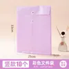 Bolsa Impermeable de Plástico para Archivos, Carpeta de Polipropileno Color Papel Kraft, Bolsa para Almacenamiento de Documentos, Bolsa Duradera para Documentos