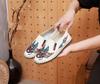 2025 Novos Sapatos Hanfu Bordados de Estilo Antigo Retrô Sapatos de Pano Bordados de Pequim Antigo Sapatos Sociais para Homens e Mulheres Jovens Espirituosos