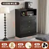 Gabinete de acero de cinco cajones de pie multicapa arte de hierro para el hogar gabinete de cajones mesa de noche de dormitorio gabinete de cajones de chapa metálica multifuncional ecológico
