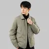 Estilo ligero y elegante para hombre, chaqueta ligera de plumón de pato blanco al 90%, nueva colección otoño/invierno 2026, prenda exterior simple y casual