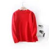 Suéteres infantiles de otoño e invierno, nuevos estilos para niños y niñas, jersey de cuello redondo, suéter cálido casual, camiseta interior para niñas