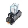 10A, grande de 8 pines, pequeño de 14 pines, LY2NJ, MY4NJ, relé intermedio pequeño, CC12V, 24V, CA110V, 220V