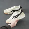 6617 Verão Novo Leve Versátil Plano Branco Sapatos Femininos ins Estilo Coreano Respirável Estudante Tênis de Plataforma Sapatos Casuais Femininos