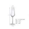 Copa de vino con rayas verticales nórdicas, copa de champán, copa de cristal con rayas creativas, copa de vino de cristal para el hogar