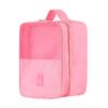 Bolsa Plegable para Guardar Zapatos de Viaje que se Puede Colgar en una Maleta, Organizador de Zapatos de Sarja de Tres Capas, Bolsa para Guardar Zapatos, Bolsa Portátil para Zapatos