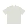 Camiseta de algodón puro de 230 g para todas las estaciones, cómoda y versátil, top unisex clásico de manga corta, camiseta de algodón puro con cuello redondo