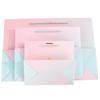 Bolsa de regalo con degradado y nuevo estilo Ins, bolso de mano para tienda de ropa, bolsa de papel, bolsa de regalo con logotipo personalizado