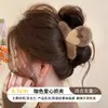Presilhas de cabelo estilo coreano para outono e inverno, tamanho grande, adequadas para cabelos grossos, presilhas tubarão para a parte de trás da cabeça, acessórios de cabelo de alta qualidade para criar penteados estilosos.