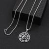 Collar Punk Transfronterizo de Acero de Titanio para Hombre Cadena Larga para Suéter Accesorios Cruz de Acero Inoxidable Hip-Hop Colgante Personalizado